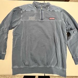 Grayish Blue Vineyard Vines Stone Island Shep Shirt Size M